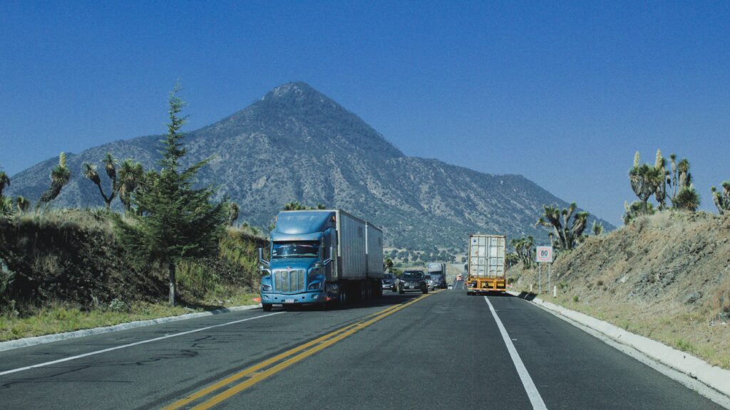 mountain truck